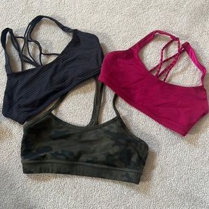 3 Lululemon Bra Bundle